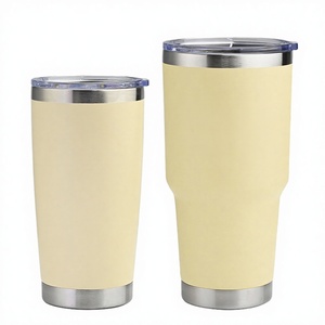 Custom Logo Novelty 20oz Double Wall Vacuum Insulated Stainless Steel Travel Mug with Lid for Giveaways - Product Image 3