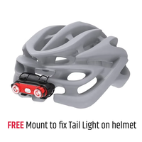 Traceur GPS USB rechargeable pour vélos, mini lampe LED pour casques, moniteur de suivi et de positionnement GPS