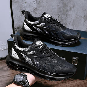 Zapatos con cordones para hombre, Material de malla, cómodos, transpirables, antideslizantes, a la moda, informales, a la moda, acolchados, EVERGREEN - Product Image 6