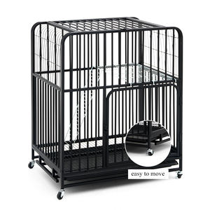 <span class=keywords><strong>Cage</strong></span> pour animaux de compagnie Youlite en métal robuste avec plateau en plastique pour petits chats, respirante, motif solide, emballée en boîte - Product Image 3