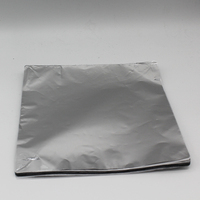 Feuille de chicha en aluminium de qualité alimentaire, 120 mm, 40 microns, carrée, semi-dure, sans trous, emballage personnalisé avec logo d'usine