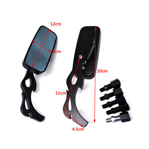 8 من ملحقات الدراجة النارية و 10 ، مرايا جانبية للرؤية الخلفية لدراجة هارلي هوندا ياماها كاواساكي ، دراجة رياضية شاملة - Product Image 4