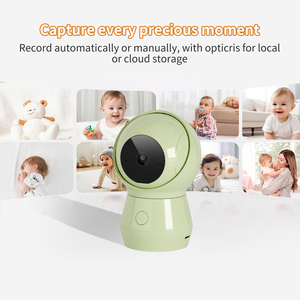 <span class=keywords><strong>Monitor</strong></span> bayi pintar AI 5.5 inci 4MP pelacakan tidur HR/<span class=keywords><strong>Monitor</strong></span> respirasi deteksi menangis wajah oklusi/pengingat rentan - Product Image 2