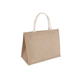 Mingyu Linen Beach Cartoon <b>Shopping</b> Cotton Small Jute Bags India - Product Image 6