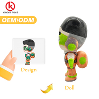 Peluche personnalisée Kinqee, jouet en peluche de 20 cm, figurine en peluche, jouet en peluche personnalisé, personnage en peluche anime