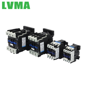 LVMA 3极自动控制电机换向接触器Din导轨交流9A 12A 18A 220V/380V磁性110V主电路额定值 - Product Image 4