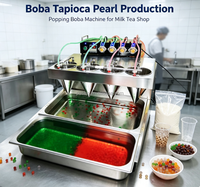 Machine voor het maken van kleine, smaakvolle kristallen boba-balletjes (3-25mm), automatische machine voor jelly gel kralen
