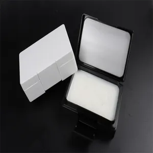 Wire-Drawing Detail Square Box New Arrival Men Fiber Cream Hair Styling Products Clay Wax