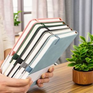 High Quality Customisable A5 Saddle Stitched Removable Hardcover Waterproof PU Leather Notebook Planners <b>Journals</b> Custom Color - Product Image 5