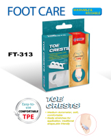 Écarteur d'orteils pour hallux valgus, lot de 2, réutilisable, pour la course et la marche FT-312