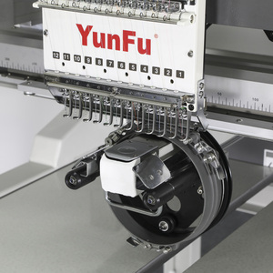 เครื่องปักคอมพิวเตอร์ยี่ห้อ YunFu รุ่น BL-1201E หัวเดียว 12 เข็ม พื้นที่ปัก 500x800 มม. - Product Image 2