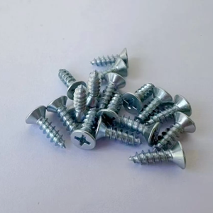 Oem thép carbon màu xanh kẽm tự khai thác vít M3 M4 M5 <span class=keywords><strong>M6</strong></span> chìm đầu tam giác chủ đề cứng chéo lõm Metric - Product Image 3