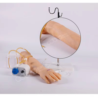 Simulador de Brazo Médico Profesional HS3S, Modelo de Venopunción Completamente Funcional con Bomba de Circulación, para Prácticas Clínicas en Laboratorio, PVC