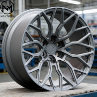 Jantes en alliage Maxtera forgées sur mesure de style S17-02 pour voitures particulières Porsche 911 BMW Corvette Camaro Mustang AMG GT 370Z GT-R