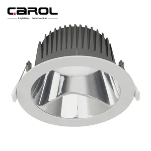 CE RoHS certified good quality high brightness office smd led down light fixtures recessed adjustable cylinder downlight