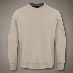 Sweat-shirt classique à manches longues en tricot d'hiver à haute visibilité, col rond néon, 100% polyester, vêtements de travail sportifs et techniques - Product Image 3