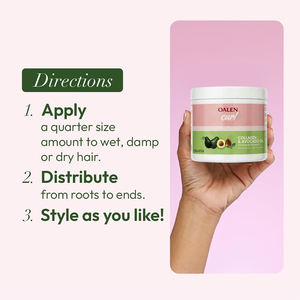 Acondicionador sin Enjuague Luxfume para Rizos Definidos, Gel Hidratante para Realzar los Rizos, Gel Anti-Frizz para Cabello Natural - Product Image 5