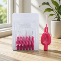 Brosse interdentaire orthodontique pour espaces entre les dents, nettoyeur à poils souples, fil dentaire pour appareils dentaires, élimination de la plaque, vente en gros