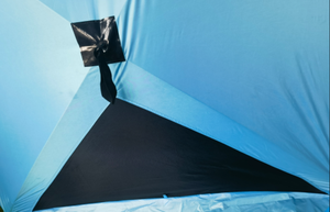 Quick Pop up Sun Shelter Carpa para 3-4 personas Cabaña de playa portátil con bolsa de transporte para salida familiar - Product Image 6