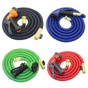 <span class=keywords><strong>Tuyau</strong></span> d'<span class=keywords><strong>arrosage</strong></span> extensible flexible pour jardin 25FT 50FT, <span class=keywords><strong>tuyau</strong></span> télescopique extérieur, pistolet à eau avec 8 modes de pulvérisation - Product Image 3