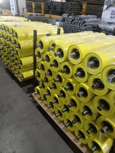 Roller Pengangkut Datar Industri dengan Bantalan Bola Kondisi Baru Standar Idler Konveyor - Product Image 4