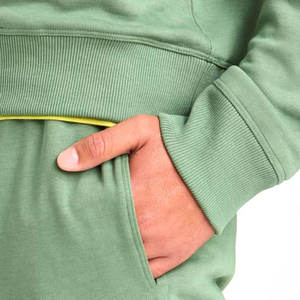 2026 personnalisé hommes 100% coton Streetwear meilleur décontracté hiver 2 pièces survêtement ensemble avec Logo personnalisable survêtements - Product Image 5