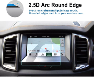 Protecteur d'écran en verre trempé pour GPS de navigation automobile pour Ford Ranger T7 T9 2015 2016 2017 <span class=keywords><strong>2018</strong></span> 2019 2020 <span class=keywords><strong>Film</strong></span> protecteur audio auto - Product Image 3