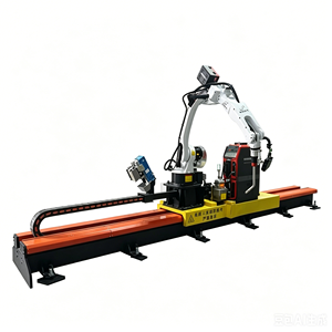 Bras robotique industriel robuste à 7 axes avec glissière linéaire, moteur PLC, certifié CE, fonctionnement continu 24h/24 pour - Product Image 1