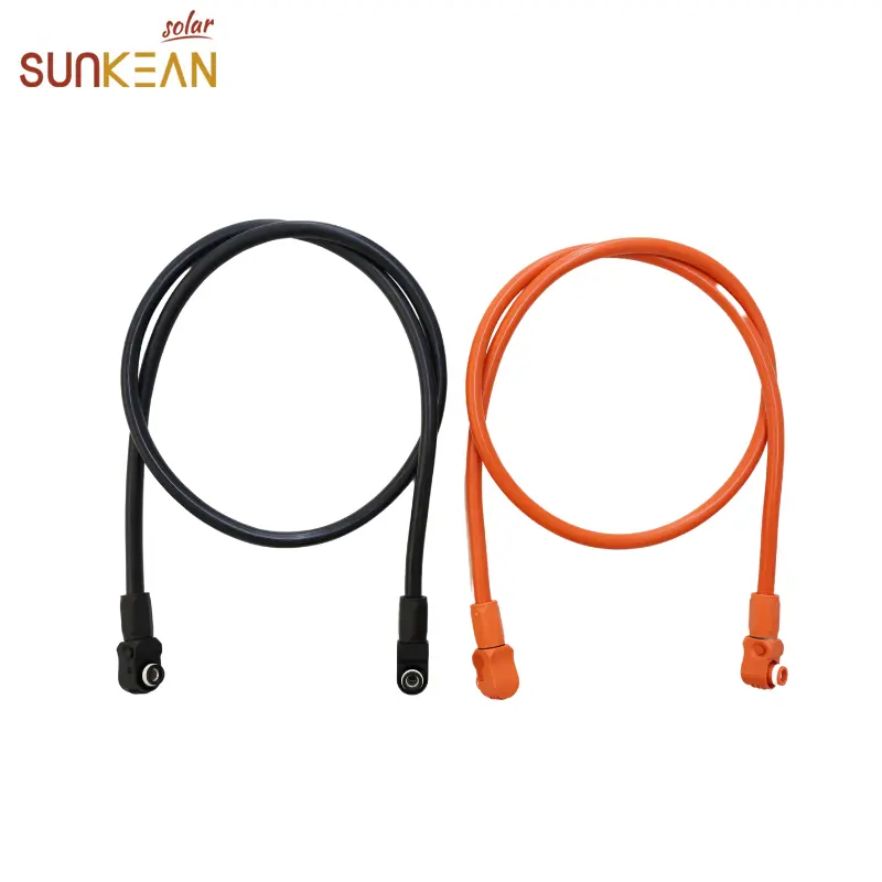 UL11627 battery DC Cable with Amphenol connector(Positive and Negative)