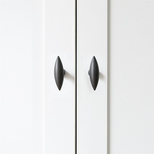 Maxery <span class=keywords><strong>Poignée</strong></span> de meuble fusiforme en fer antique ORB <span class=keywords><strong>Poignée</strong></span> d'armoire en laiton massif de qualité supérieure pour placard, commode, armoire et porte - Product Image 5