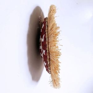 Decoración de oficina de contabilidad letras de ratán macramé toallero cesta tejida arte para paredes hogar barato <span class=keywords><strong>putas</strong></span> enlace de lujo Moody - Product Image 3