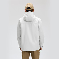 Nouvelle veste coupe-vent 3-en-1 unisexe réversible à capuche, style montagne, entièrement scellée, pour l'extérieur, idéale pour l'hiver