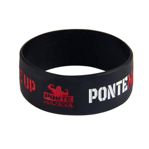 Muñequera de silicona promocional con logotipo personalizado para el conocimiento de la marca y la recaudación de fondos - Product Image 3