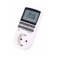 Enchufe de Pared Eléctrico Digital Programable Semanalmente con Temporizador y Reloj