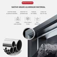 Diseño profesional Personalizable Ventana de doble acristalamiento Ventanas abatibles de aluminio de alta calidad para apartamento