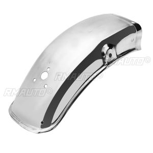 Guardabarros Trasero de Acero Inoxidable para Motocicleta, Guardabarros Antisalpicaduras para Suzuki GN125/GN250 - Product Image 2