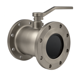 Venta de Liquidación COVNA B2B, Válvula de Bola de Acero al Carbono de 2 Vías, Tipo Brida, ANSI Clase 150, DN15 1/2 Pulgadas, con Manija, Upvc/Latón/Acero Inoxidable - Product Image 4