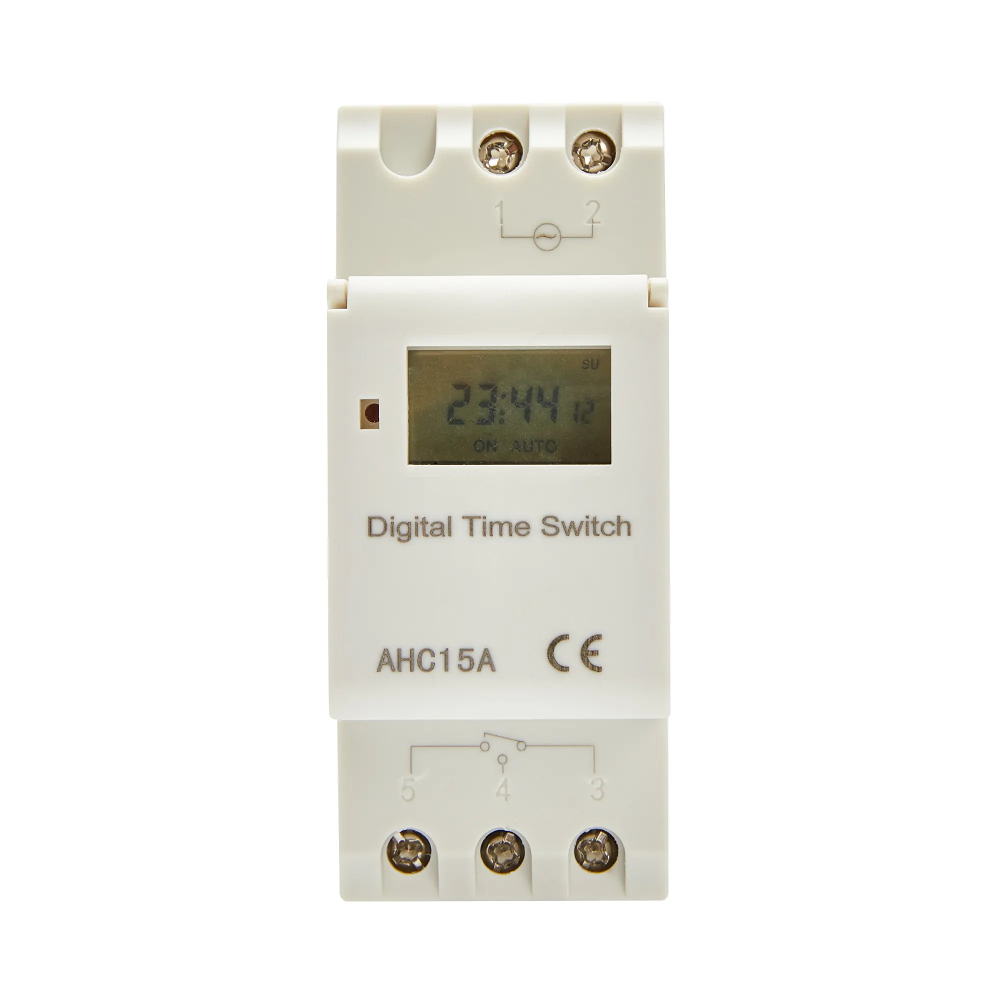 Factory Produce AHC15A 16 Sets Weekly Program Electronic Led Digital Display Timer Switch Relay for Time Control Household