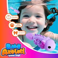 Bon marché Robot de natation alimenté par batterie chats animaux de compagnie Jouet de bain poisson de simulation électronique avec lumières LED
