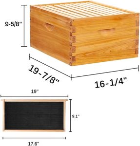 10-<b>Frame</b> Beehive Box Flow Bee Hive Automatic Flow <b>Frame</b> Bee Hive Flow Bee Hive Automatic Honey Box - Product Image 4