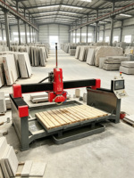 Scie à pont 5 axes ZEUS pour granit, marbre et carrelage – Machine CNC personnalisable 5+3 pour la découpe de pierre avec boîte de vitesses, moteur, roulement et pompe