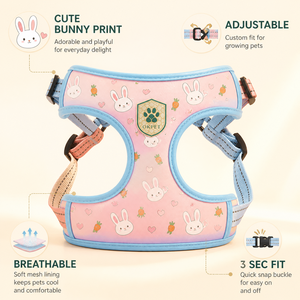 Arnés para Perros Pequeños, Oxford, Transpirable, Malla Antiescape, Hebilla de Bloqueo, Reflectante, Logotipo Personalizado OEM para <span class=keywords><strong>Chihuahua</strong></span>, Poodle, Perros de Juguete - Product Image 1