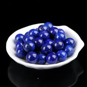 Jd đá quý bán buôn tự nhiên <span class=keywords><strong>Lapis</strong></span> Lazuli Loose hạt vòng đính cườm lý tưởng cho Diy Vòng đeo tay làm mặc hàng ngày - Product Image 2