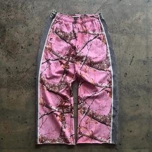 Pantalones de chándal anchos de camuflaje para hombre, estilo jogger, de felpa francesa, con rayas apiladas, fabricados a medida - Product Image 3