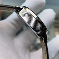 Montres mécaniques en acier pour hommes, design d'usine et sur mesure, avec calendrier, affichage de la puissance de réserve et tourbillon, pour marque privée