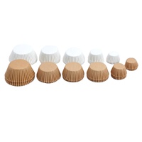 Moule à muffins en papier sulfurisé antiadhésif résistant aux hautes températures, personnalisable, pour cupcakes, OEM ODM
