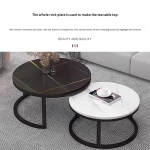 Ensemble <span class=keywords><strong>de</strong></span> meubles <span class=keywords><strong>de</strong></span> salon <span class=keywords><strong>de</strong></span> luxe moderne, <span class=keywords><strong>table</strong></span> basse en bois et <span class=keywords><strong>table</strong></span> d'appoint <span class=keywords><strong>de</strong></span> canapé, étagère <span class=keywords><strong>de</strong></span> <span class=keywords><strong>chevet</strong></span> pour la maison - Product Image 2