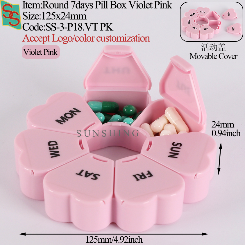 P18:Pink Box With Black Font