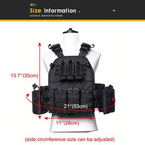 เสื้อเกราะกันกระสุนแบบปลดเร็ว (ลายพรางรัสเซีย EMR) – เสื้อกั๊ก MOLLE ผลิตจากโพลีเอสเตอร์-ไนลอนที่ทนทาน – ปรับแต่งได้ตามต้องการ - Product Image 3