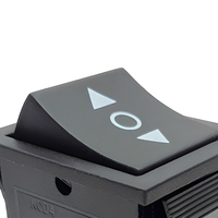 Interrupteur à bascule Haifei RS46 KCD4-203 ON-OFF-ON 250V DPDT 3 voies T85 automobile 16A 6P